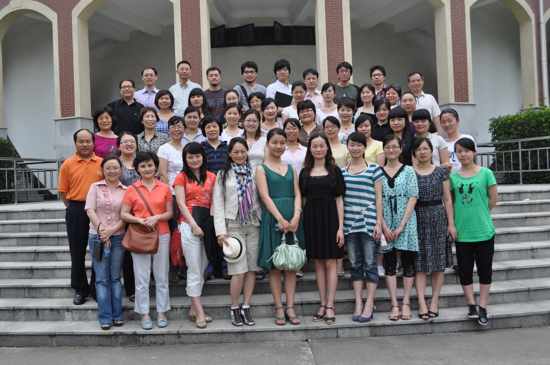 上海国际礼拜堂青年唱诗班与我院学生交流 上海国际礼拜堂青年唱诗班与我院学生交流