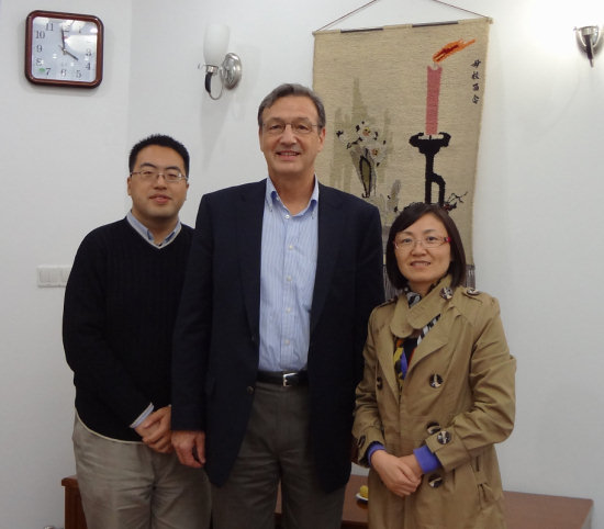 我院接待美国圣公会太平洋神学院院长 我院接待美国圣公会太平洋神学院院长