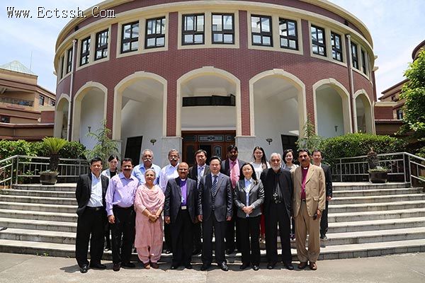 华东神学院接待巴基斯坦教会代表团 华东神学院接待巴基斯坦教会代表团