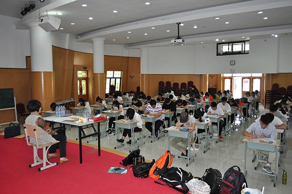 华东神学院举行2017年圣乐招生考试 华东神学院举行2017年圣乐招生考试