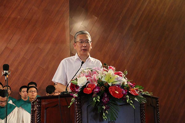 华东神学院举行2017届毕业感恩礼拜暨毕业典礼 华东神学院举行2017届毕业感恩礼拜暨毕业典礼