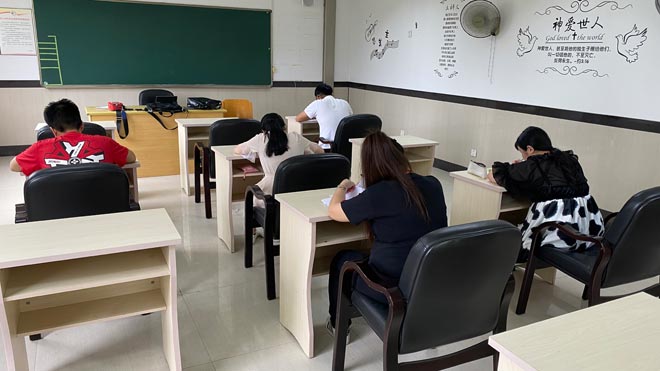 华东神学院举行2021年神学本科与圣乐本科招生考试 华东神学院举行2021年神学本科与圣乐本科招生考试